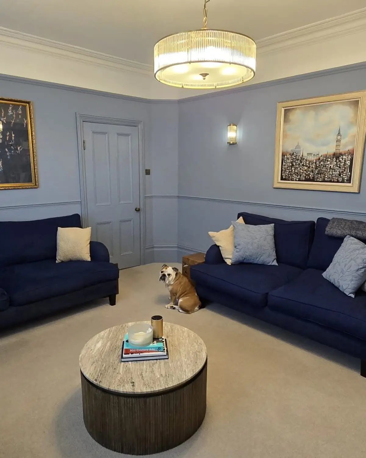 Long living room plastered wall to wall, since decorated — ST Plastering & Rendering